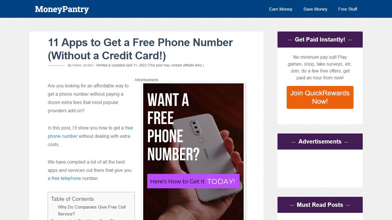 11 Apps to Get a Free Phone Number (Without a Credit Card!)